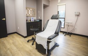Exam Room at Kittridge Dermatology